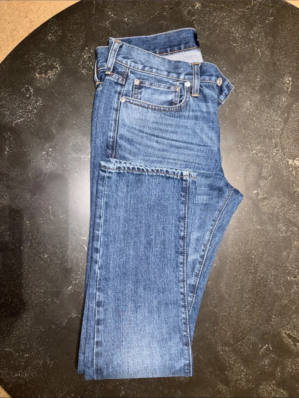 J. Crew Slim Straight Blue Denim Jeans